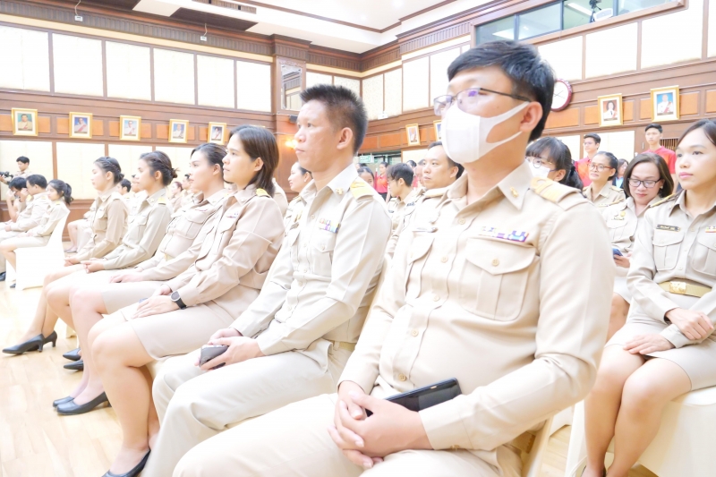 พิธีแสดงกตเวทิตาจิตในโอกาสครบวาระดำรงตำแหน่งกรรมการตรวจเงินแผ่นดิน  