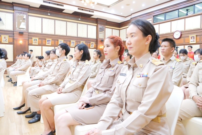พิธีแสดงกตเวทิตาจิตในโอกาสครบวาระดำรงตำแหน่งกรรมการตรวจเงินแผ่นดิน  
