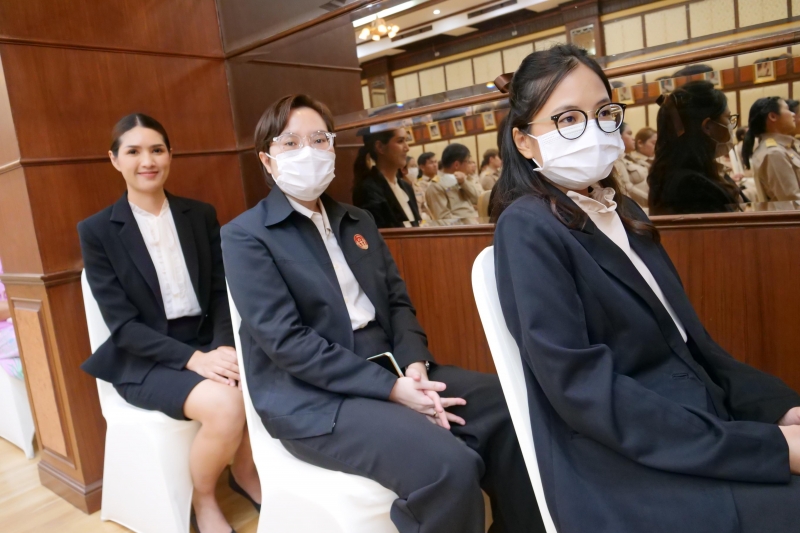 พิธีแสดงกตเวทิตาจิตในโอกาสครบวาระดำรงตำแหน่งกรรมการตรวจเงินแผ่นดิน  