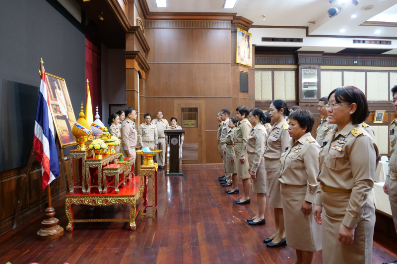  พิธีรับหมวก ผ้าพันคอ จิตอาสาพระราชทาน