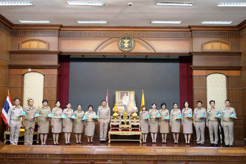 พิธีรับหมวก ผ้าพันคอ จิตอาสาพระราชทาน