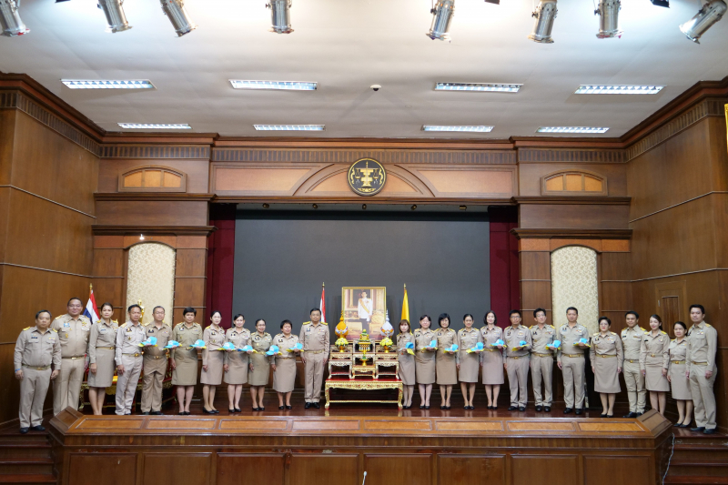 พิธีรับหมวก ผ้าพันคอ จิตอาสาพระราชทาน