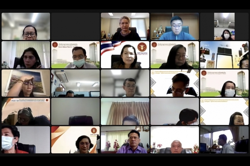 พิธีเปิดโครงการฝึกอบรมตามภารกิจยุทธศาสตร์การตรวจเงินแผ่นดิน หลักสูตร “คู่มือการตรวจสอบการจัดซื้อจัดจ้างและการบริหารพัสดุ” ผ่านระ