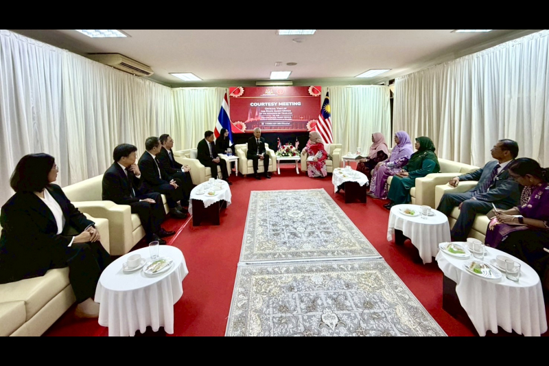 คณะผู้บริหารระดับสูงจากสำนักงานการตรวจเงินแผ่นดินมาเลเซีย (National Audit Department of Malaysia) ให้การต้อนรับคณะผู้แทนไทยอย่าง