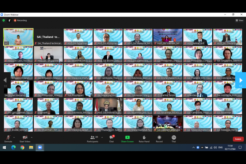 สำนักงานการตรวจเงินแผ่นดิน เข้าร่วมการประชุมสุดยอดองค์การสถาบันการตรวจสอบสูงสุดแห่งอาเซียนครั้งที่ 6 (The 6th ASEANSAI Summit) ผ