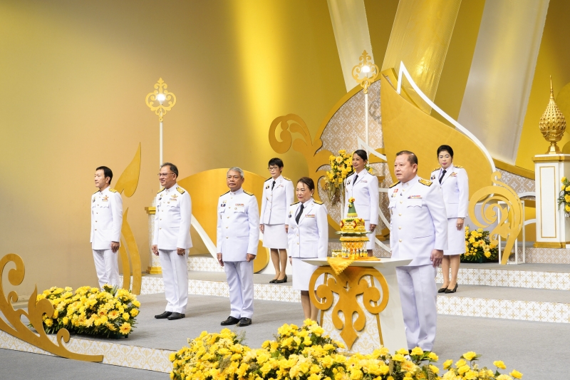ร่วมบันทึกเทปถวายพระพรพระบาทสมเด็จพระเจ้าอยู่หัว เนื่องในโอกาสวันเฉลิมพระชนมพรรษา 28 กรกฎาคม 2566 