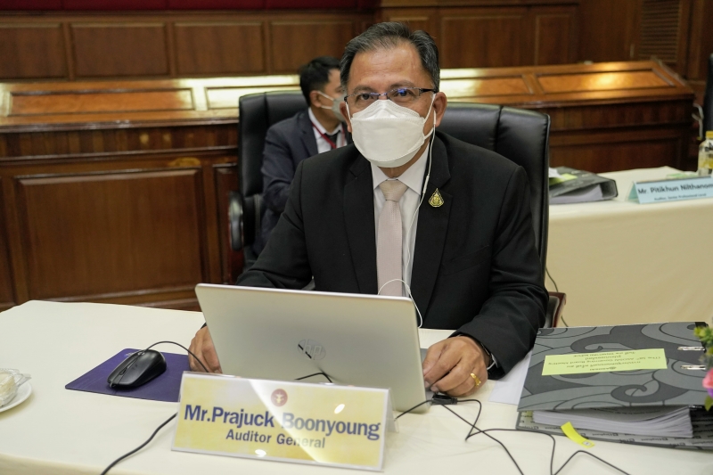 การประชุมคณะมนตรี ครั้งที่ 58 (58 th Governing Board Meeting) ของ ASOSAI แบบออนไลน์ ณ สำนักงานการตรวจเงินแผ่นดิน