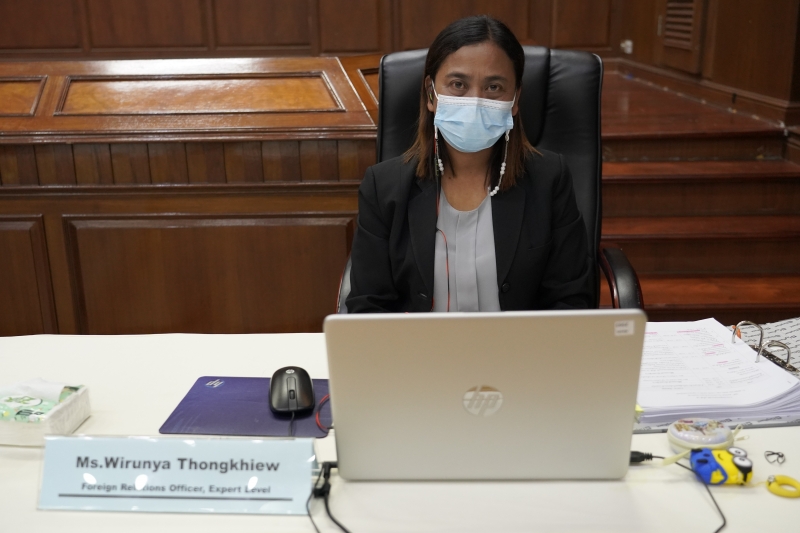 การประชุมคณะมนตรี ครั้งที่ 58 (58 th Governing Board Meeting) ของ ASOSAI แบบออนไลน์ ณ สำนักงานการตรวจเงินแผ่นดิน