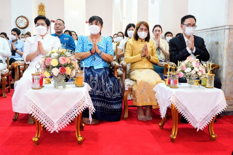 สำนักงานการตรวจเงินแผ่นดินร่วมเป็นเจ้าภาพและเป็นประธานรับฟังเทศน์มหาชาติเวสสันดรชาดก ณ พระอุโบสถ วัดมหาธาตุยุวราชรังสฤษฎิ์ (ท่าพ
