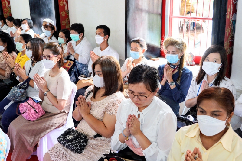 สำนักงานการตรวจเงินแผ่นดินร่วมเป็นเจ้าภาพและเป็นประธานรับฟังเทศน์มหาชาติเวสสันดรชาดก ณ พระอุโบสถ วัดมหาธาตุยุวราชรังสฤษฎิ์ (ท่าพ