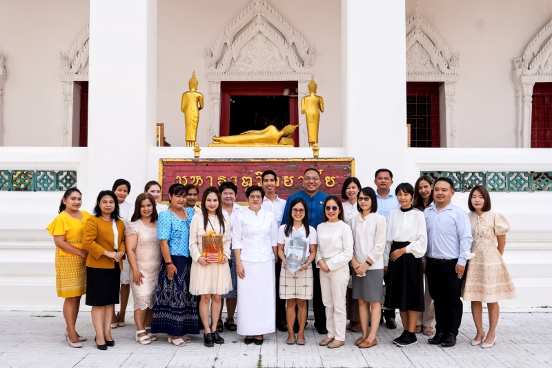 สำนักงานการตรวจเงินแผ่นดินร่วมเป็นเจ้าภาพและเป็นประธานรับฟังเทศน์มหาชาติเวสสันดรชาดก ณ พระอุโบสถ วัดมหาธาตุยุวราชรังสฤษฎิ์ (ท่าพ