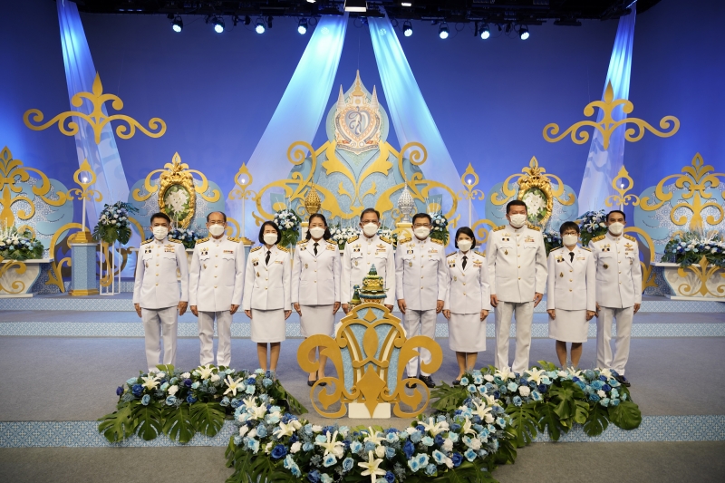สำนักงานการตรวจเงินแผ่นดินบันทึกเทปถวายพระพรสมเด็จพระนางเจ้าสิริกิติ์ พระบรมราชินีนาถ พระบรมราชชนนีพันปีหลวง เนื่องในโอกาสวันเฉล