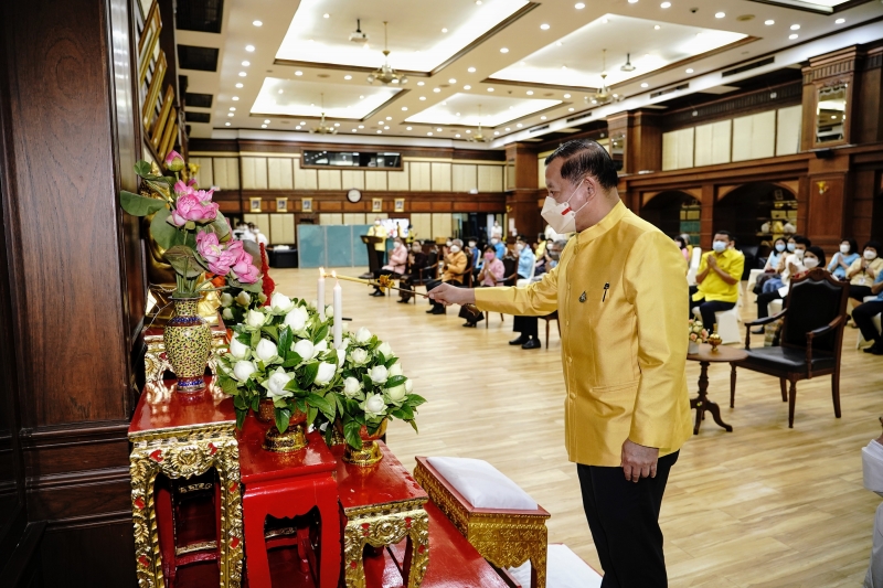 กิจกรรมเนื่องในโอกาสปีใหม่ พุทธศักราช 2565 ณ สำนักงานการตรวจเงินแผ่นดิน