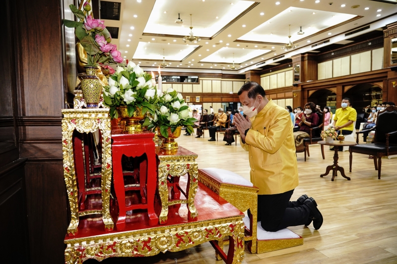 กิจกรรมเนื่องในโอกาสปีใหม่ พุทธศักราช 2565 ณ สำนักงานการตรวจเงินแผ่นดิน