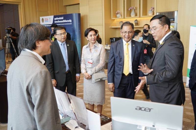 พิธีเปิดศูนย์ปัญญาประดิษฐ์ภาครัฐ ณ โรงแรมอวานี พลัส ริเวอร์ไซด์ กรุงเทพมหานคร