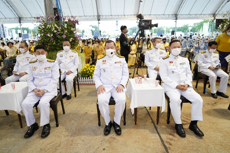 พิธีสวดเจริญมหามงคลรวมศาสนา 3 ธันวาคม 2563 สืบสานพระราชปณิธาน 