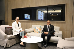 นายมานพ บุญแก้ว รองผู้ว่าการตรวจเงินแผ่นดิน เป็นประธานในพิธีเปิดโครงการฝึกอบรม