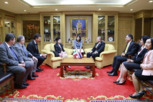 Delegation of Corte dei conti visited SAO