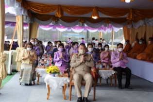 พิธีวางศิลาฤกษ์อาคารสำนักตรวจเงินแผ่นดินจังหวัดอุทัยธานี พร้อมอาคารชุดพักอาศัย